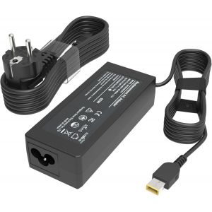 Chargeur 65W Pour Lenovo Thinkpad T470 T470S T460 T460S T440 T440S T450S E450 E550 E560 L560 L460 L470 L440 X270 X250 X240 G50 G40 Yoga 2 11 11S 13 Adaptateur &Agrave; Pointe Carr&eacute;e Ordinateur Port[Z1540] - Neuf