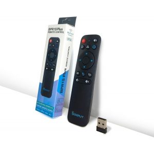 LETNERNY-Bpr1S Plus 2.4G Rf, Avec Récepteur Usb, Bluetooth Sans Fil, Télécommande Vocale Intelligente, Télécommande Air Mouse Avec Gyroscope 6 Axes Pour Android Tv Box Et Tv Stick - Neuf