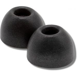 MEVRONISSHOP-TrueGrip Lot de 3 Paires d'embouts en Mousse pour &eacute;couteurs Jabra 65T et 75T, Grands, Noirs, Confort Ultime, Embouts de Rechange pour &eacute;couteurs, Suppression du Bruit Douce, fabriqu&eacute;s aux - Neuf