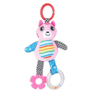 Jouet Musical A Suspendre Pour Bebe, Animaux De Dessin Anime, Berceau, Poussette, Clochette (Chat) - Neuf