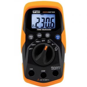 Ironmeter Multim&egrave;tre Num&eacute;rique Cat Iii 600 V Affichage (nombre De Points): 4000 Q482962 - Ht Instruments - Neuf