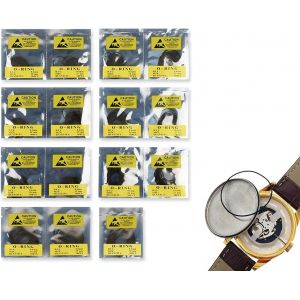Kal-Lot De 950 Joints Toriques Pour Montre De 0,6 Mm D'épaisseur, Tailles Assorties De 12 Mm À 30 Mm - Neuf