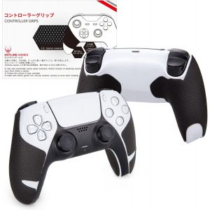 Hotlinegames 2.0 Plus Grip De Manette Compatible Avec Ps5 Dualsense Controller Grip, Kit De Peau Douce Texturée, Antidérapante, Absorbant La Transpiration, Facile À Appliquer (Pour Poignées) - Neuf