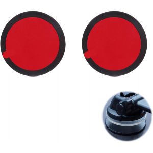 2 Pi&egrave;ces Disques de Fixation Adh&eacute;sifs pour Tableau de Bord, 80 mm Disques De Montage Universel Accessoire Id&eacute;al pour Le Portable Autoradio Navigation Sat Nav GPS Support T&eacute;l&eacute;phone Dashcam Noir - Neuf