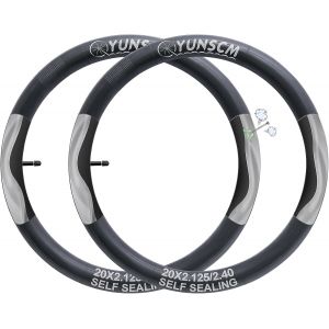Subzonal-2pcs 57/62-406 Anti-Crevaison 20 Pouces Chambres &Agrave; Air 20x2.125/2.25/2.35/2.40 Av32mm Valve Pr&eacute;vention Et R&eacute;paration Compatible Route/Ville/V&eacute;lo De Montagne Chambre &Agrave; Air - Neuf