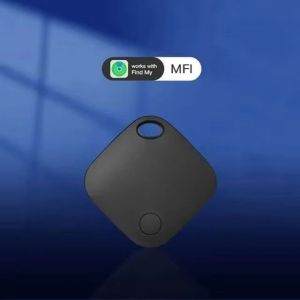 Mini Traqueur Gps Pour Sacs Et Bagages,Airtag,Bluetooth,Key Finder,Apple Find My Network,Ios Only Smart Tag Tracker- Black-C1318 - Neuf