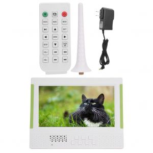 Cadre photo numerique ultra-fin 7 pouces 16:9 1024 x 600 1080p, compatible avec la lecture de videos, d'images, de musique, d'horloge et de calendrier, 100-240 V (Etats-Unis) - Neuf