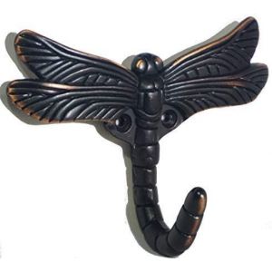 DIY Hub-Oil-Rubbed Bronze- Dragonfly Hooks Dragonfly Crochet à vêtements personnalisé et créatif - Neuf