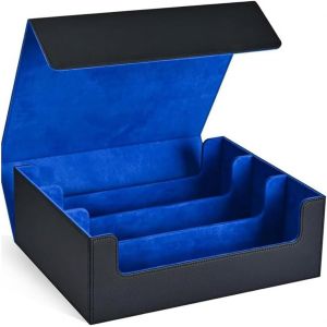 Chenquansarl-Deck Box,Boite De Rangement Carte,Deck Box Yugioh,Boîtes De Rangement Pour Cartes À Collectionner, Boîte Pour 1800 Cartes, Étui Magnétique Pour Le Rangement Des Cartes - Neuf