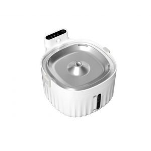 Distributeur D'eau Automatique Pour Animaux De Compagnie Avec Système D'induction Et De Filtration, Capacité De 2 L, Alimentation Usb - Neuf