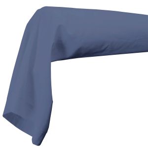 Taie De Traversin Unie En 100% Coton - Neuf