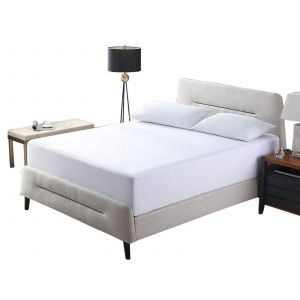 Housse De Protection De Matelas Imperm&eacute;able 99 X 190 Cm Avec Support En Tpu - Neuf