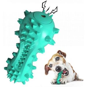 Brosse À Dents Pour Chien Jouets À Mâcher,Chien Squeaky Toys Jouet De Nettoyage Des Dents Caoutchouc Naturel Soins Dentaires Bâton De Nettoyage Pour Chiot Petit Moyen Grand Chiensbleu - Neuf