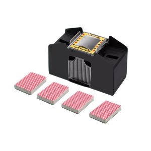 M&eacute;langeur De Cartes Automatique &Agrave; 4 Jeux, Aliment&eacute; Par Usb, Pour Les Jeux De Poker - Neuf
