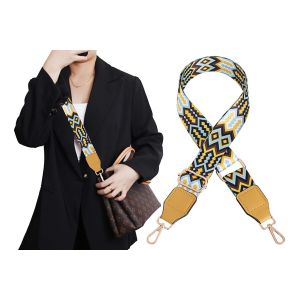 Bandouli&egrave;re large et r&eacute;glable pour sacs, ceinture de rechange, longueur 87-144 cm - Neuf