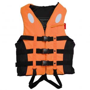 Gilet De Peche Avec Sifflet, Veste De Securite Exterieure Reglable, Impermeable Et Flottante, Gilet De Sauvetage - Neuf