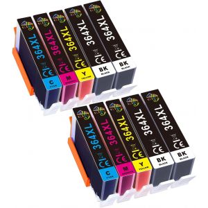 364XL Cartouche d'encre Compatible Remplacement pour HP 364XL pour Photosmart 5520 5510 6525 6520 5515 5525 5522 5524 6510 Deskjet 3520 Deskjet 3070A Officejet 4620 4610 4622 - Neuf