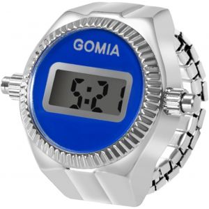 Bague Montre Extensible Num&eacute;rique,Montre Bague Femme Homme Doigt Ajustable,Bague Montre Etanche 1atm Fantaisie,Cadran Rond,Cadeau Pour Femme Et Homme.[J494] - Neuf