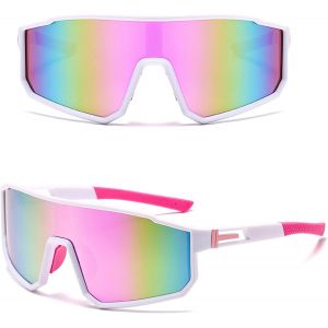 Lunettes De Soleil De Sport Pour Homme Et Femme - Lunettes De Soleil Polaris&eacute;es Pour Activit&eacute;s De Plein Air, Vtt, V&eacute;lo De Route, Cyclisme, Ski, Lunettes De Soleil Avec Uv400[Z1312] - Neuf