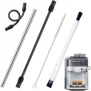 Tuyau &agrave; Lait en Acier Inoxydable, Kit De Tuyau &agrave; Lait, Tuyau &agrave; Lait, Kit Tuyau &agrave; Lait, Compatible avec Siemens Eq6 Eq700, Compatible avec La Machine &agrave; Caf&eacute; Bosch Veroaroma - Neuf