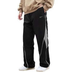Ulteronixshop-Pantalon Jogging Homme Style Y2k Vintage Pantalon De Surv&ecirc;tement Cordon Coupe-Vent Streetwear Pour Skate Et Quotidien - Neuf