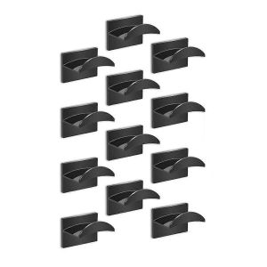 Lot de 12 crochets adh&eacute;sifs pour chapeaux muraux,supports pour casquettes de baseball,pour mur,porte,placard,d&eacute;coration de pi&egrave;ce - Neuf