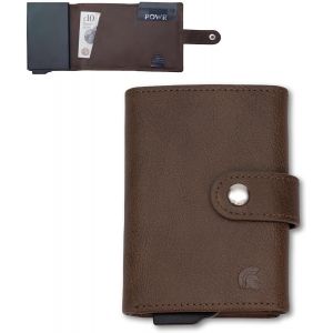 SHIBA-Porte-Cartes en métal u2013 Portefeuilles pour Homme UK u2013 Protection de Cartes de crédit Minimaliste en métal Fin avec[4 - Neuf