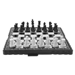 &Eacute;chiquiers 5x5 Pouces Plateau Pliant En Plastique Portable Avec &Eacute;checs Magn&eacute;tiques - Neuf