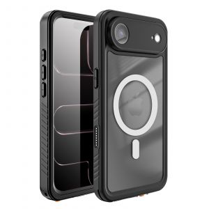 Coque Int&eacute;grale Magsafe pour iPhone Air Protection Tactile et &Eacute;tanche IP68 4smarts Noir - Neuf