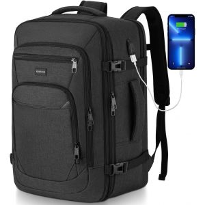 Sac à Dos Voyage Femme Homme Extensible Sac à Dos Cabine Grand Baggage Cabine pour Ryanair Imperméable - Neuf