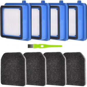 Qx6 Filtre Pour Aeg 4 Pré-Moteur 4 Filtres Hygiéniques Kit D'Accessoires Pour Aeg Qx7 Qx6 Qx8-2 Aspirateur Pièces De Rechange Pour Aeg Askw1 Filte[SSE7115153] - Neuf