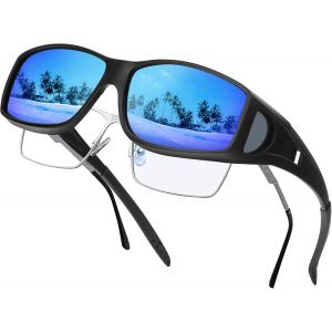 Ershi-Surlunettes De Soleil Polarisées Protection Uv400 Sur Lunettes De Soleil Homme Femme Pour Conduite Vélo Peche[280] - Neuf