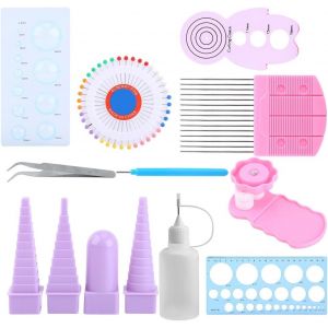 Kit De 11pcs Outils De Paperolles Quilling Paper Pour Diy Art Du Papier Loisirs Créatifs - Neuf