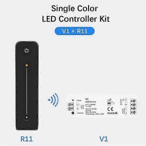 Gradateur LED 12V 5V 24V 36V 8A PWM Commutateur RF sans fil avec réglage de la luminosité 2.4G Contact Remote - Neuf