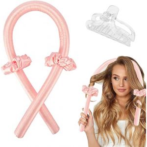 Kal-Bandeau De Tige De Curling Sans Chaleur, Nastro Ricci Senza Calore, Bigoudi En Soie, Fer À Friser Doux Endormi, Ensemble De Cheveux Bouclés Ondulés, Bigoudis Rouleaux À Cheveux En Mousse Souple ( - Neuf