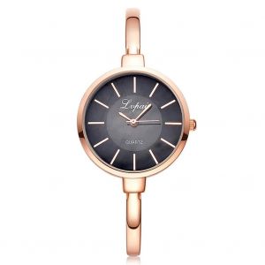Lvpai &Agrave; La Mode Femmes Femme Analogique Quartz Montre-Bracelet En Alliage (Or Rose + Noir) - Neuf