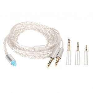 Câble de remplacement pour casque 3,5 mm Câble de mise à niveau en cuivre monocristallin 6N pour HIFIMAN Ananda pour Sundara pour HE400 - Neuf