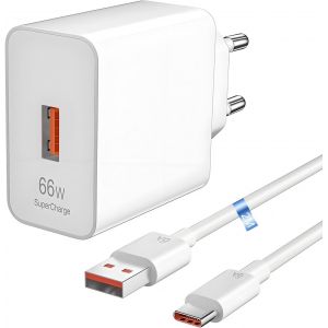 66w Supercharge Chargeur Rapide Pour Honor 200 Lite 90 Lite Magic6 Lite,66w Supercharge Chargeur Avec 6a Câble Usb C 2m Pour Honor Magic6 6pro Magic5 Lite Honor 90 70 Lite 200 Pro X6b X8b Pad X8a X9 - Neuf