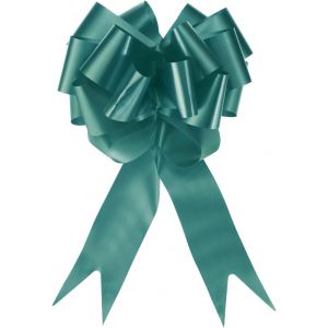 Kal-10pcs 12cm Noeud De Ruban De No&euml;l Gros Noeud Pour Emballage Cadeau Vert Fonc&eacute; Pour Les Paniers De Voiture De Mariage, Noeud De No&euml;l - Neuf