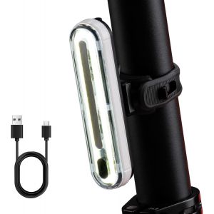 Feu Arrière Pour Vélo Rechargeable Usb-Super Lumineuse Lampe Arrière Vélo À Led Se Clipse Aisément Pour Servir D¿Eclairage Arriere Rouge Pour Une Sécurité Optimale À Vélo.[R32] - Neuf