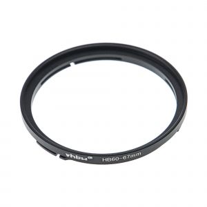 vhbw Adaptateur de filtre 67 mm compatible avec Hasselblad B60 ba&iuml;onnette objectif photo - bague - Neuf