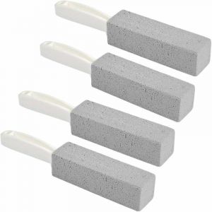 Lot De 4 Pierres Ponces Nettoyantes Pour Toilettes Avec Poignée ¿ Pierre Ponce Pour Toilettes, Cuisine, Salle De Bain, Piscine, Ménage, Nettoyage Des Pieds - Neuf