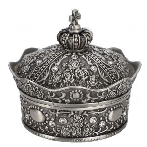 Boite De Rangement Retro Pour Bijoux, Boucles D'oreilles, Bagues, Colliers (S) - Neuf