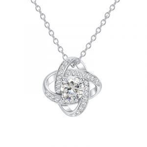 Collier Meilleur Pendentif Rotation Du Trèfle Chanceux Pour Femmes - Neuf