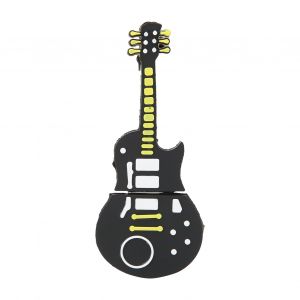 Cle USB portable en forme de guitare de dessin anime pour le stockage d'informations et la transmission de donnees (64 Go) - Neuf