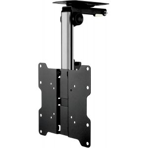 MEVRONISSHOP-Support TV pliable pour plafond DH-01-37 | Support TV pliable, pivotant, r&eacute;glable en hauteur, inclinable pour diagonale d'&eacute;cran 17-37 pouces | Charge maximale 20 kg | Compatible VESA - Neuf