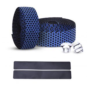 Ruban De Guidon Universel Antidérapant Avec Bouchon Pour Accessoires,Guidoline Facile À Poser,Guidon De Vélo De Route.[I198] - Neuf