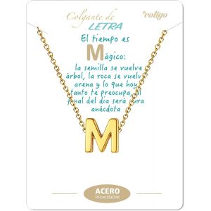 Collier Initiale En Acier Inoxydable, Collier Femme Avec Pendentif Petite Lettre A-Z - Cadeau Bijoux Pour Anniversaire Mère, Petite Amie Ou Amis, Couleur Argent Et Dorée - Neuf