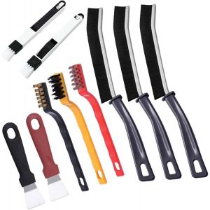 Brosse Nettoyage, Paquet De 10 Brosse Cuisine Y Brush Brosse Salle De Bain Nettoyage Cleaning Ramasse Miettes Mini Goupillon Nettoyant Salle De Bain Brosse Nettoyage Salle De Bain Color&eacute; - Neuf