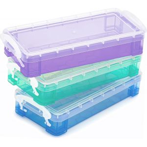 Organisateur de Bureau en Cuir PU Rangement Bureau Organisateur avec Porte Carte de Visite, Organisateur Bureau Pot a Crayon en Cuir (Marron) - Neuf